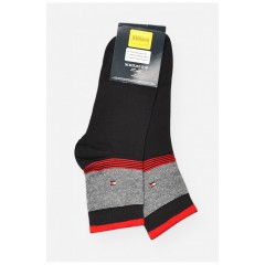 Шкарпетки жіночі демісезонні черного кольору 202771L