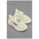 Мокасини дитячі білого кольору текстиль 203162L