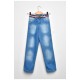Джинси підліткові для хлопчика синього кольору 203548L