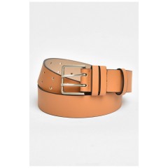 Ремінь жіночий бежевого кольору 105 см 203893L