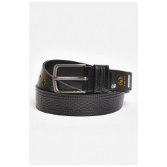 Ремінь чоловічий чорного кольору розмір 113*3,5 см 203922L Ремінь чоловічий чорного кольору розмір 113*3,5 см 203922L