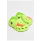 Кроксы детские для мальчиков салатового цвета 204367L