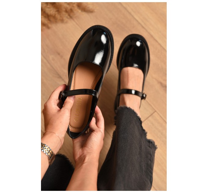 Туфлі жіночі чорного кольору 204584L