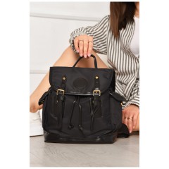 Рюкзак жіночий чорного кольору 204646L