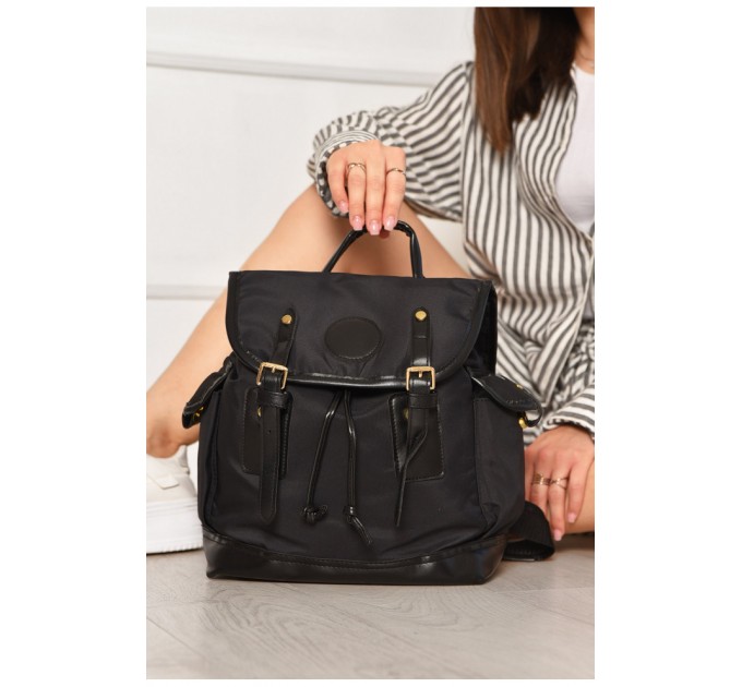 Женский рюкзак черного цвета 204646L