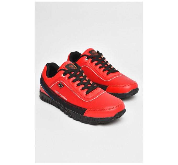 Кеди чоловічі червоного кольору 204714L