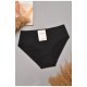 Труси жіночі напівбатальні чорного кольору 204807L