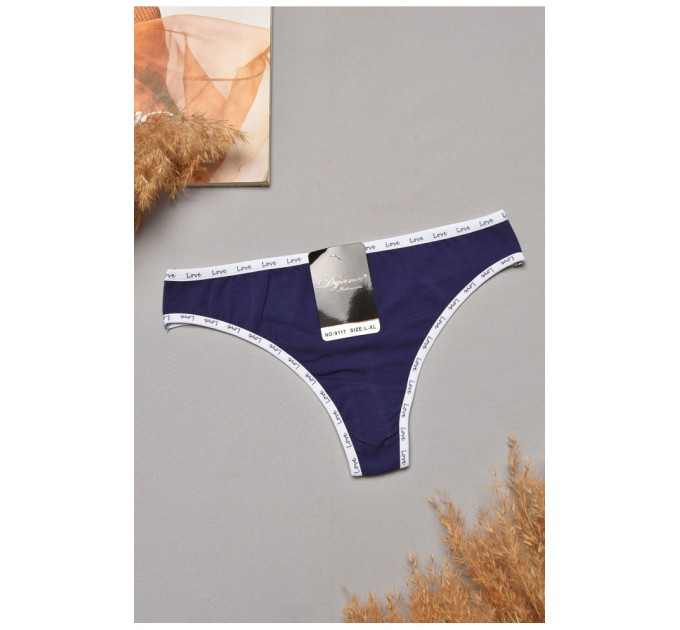 Стрінги жіночі синього кольору 204838L