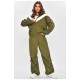 Спортивний костюм жіночий кольору хакі 205117L