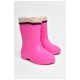 Чоботи піна дитячі для підлітка рожевого кольору зі з`ємною шкарпеткою 205411L Чоботи піна дитячі для підлітка рожевого кольору зі з`ємною шкарпеткою 205411L