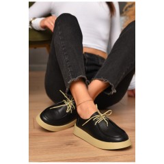 Лофери жіночі чорного кольору 205816L