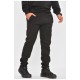 Спортивні штани чоловічі на флісі чорного кольору 205885L
