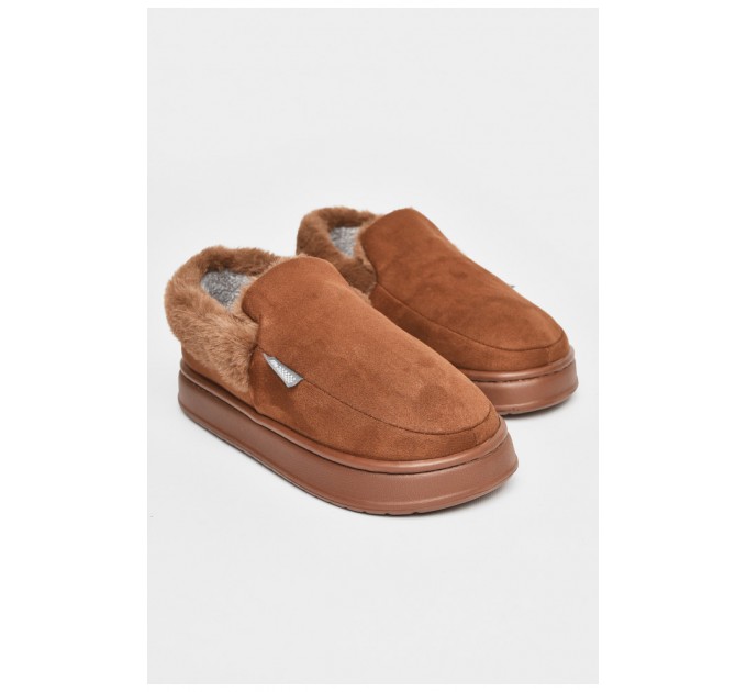 Капці кімнатні чоловічі коричневого кольору 206215L