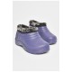 Галоші дитячі на хутрі бузкового кольору 206487L