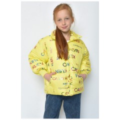 Куртка демісезонна дівчинка жовта 127689L