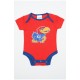 Боді дитячі червоні розмір 0-3 143040L