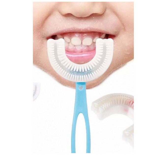 Дитяча зубна щітка 360 градусів у вигляді капи 143672L