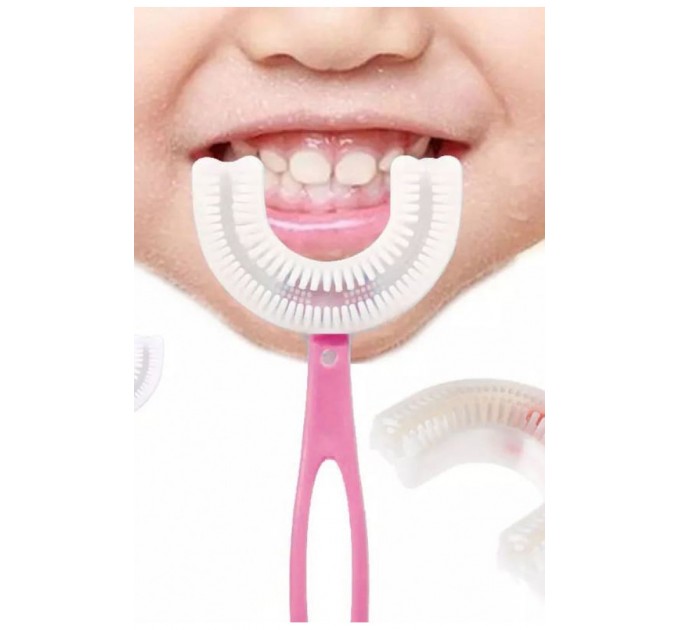 Дитяча зубна щітка 360 градусів у вигляді капи 143673L