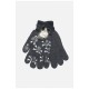 Рукавички підліткові для хлопчика темно-сірого кольору на 12-15 років 152824L Рукавички підліткові для хлопчика темно-сірого кольору на 12-15 років 152824L