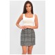 Спідниця жіноча сірого кольору 157120L