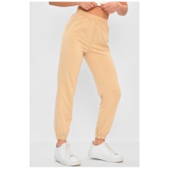 Спортивні штани жіночі бежевого кольору 160023L
