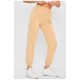 Спортивні штани жіночі бежевого кольору 160023L