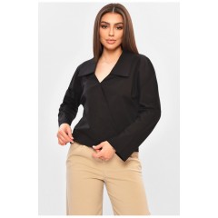 Блуза жіноча чорного кольору 161303L