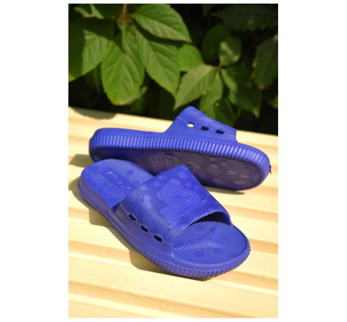 Шлепки детские девочка пена фиолетового цвета 163236L