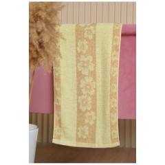 Полотенце кухонное махровое бежевого цвета 163502L