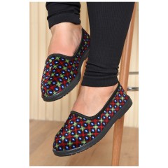 Капці жіночі бордового кольору 163603L