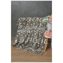 Плед с цветочным принтом размер 180*200 164112L Плед с цветочным принтом размер 180*200 164112L