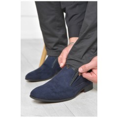 Туфлі чоловічі темно-синього кольору 166433L