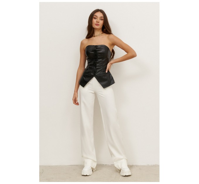 Брюки женские молочного цвета 166610L