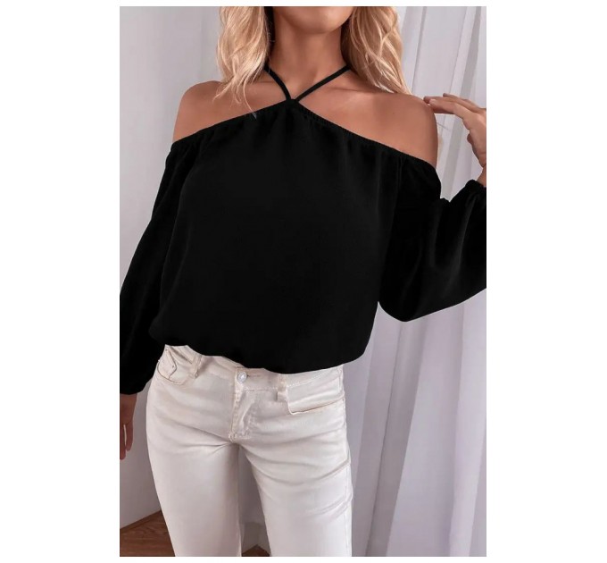 Блузка женская черного цвета 169029L
