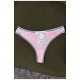 Стрінги жіночі однотонні світло-рожевого кольору 169817L Стрінги жіночі однотонні світло-рожевого кольору 169817L