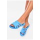Шльопанці піна жіночі блакитного кольору 170949L