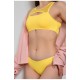 Купальник жіночий жовтого кольору чашка В 173283L