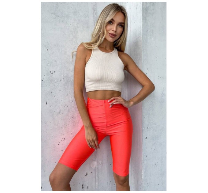 Велосипедки женские оранжевого цвета 173364L