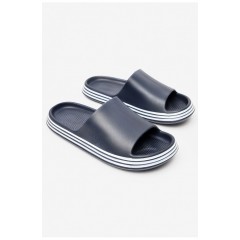 Шльопанці чоловічі піна темно-синього кольору 174897L