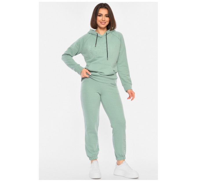 Спортивний костюм жіночий м'ятного кольору 175876L