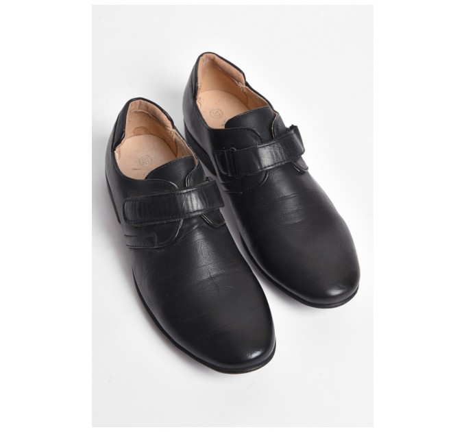 Детские туфли для мальчика черного цвета 176153L