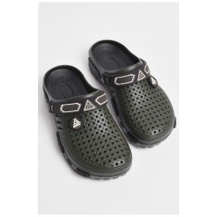 Кроксы мужские цвета хаки 177731L