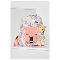 Детский рюкзак для девочки светло-розового цвета 177969L
