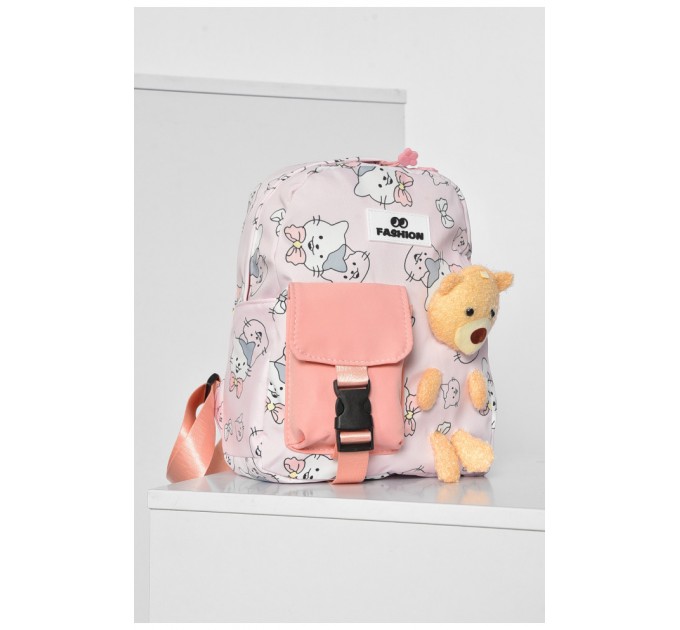 Детский рюкзак для девочки светло-розового цвета 177969L