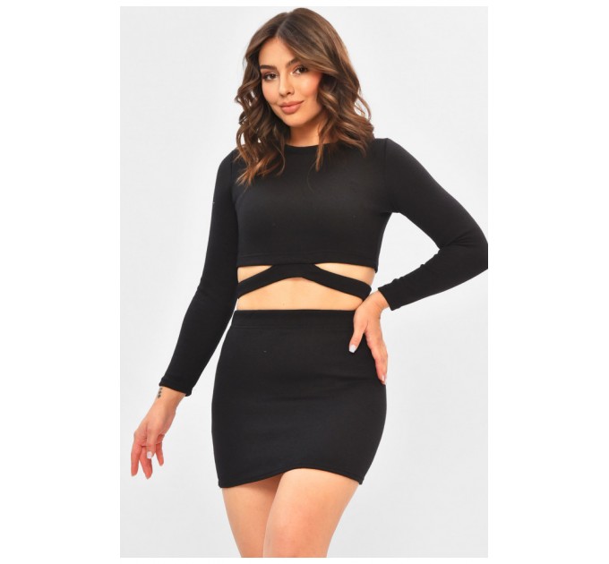 Костюм женский черного цвета 178279L