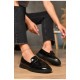 Туфлі-лофери жіночі чорного кольору 178679L