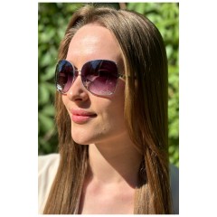 Окуляри жіночі синього кольору 179370L