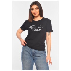 Футболка жіноча чорного кольору 179846L