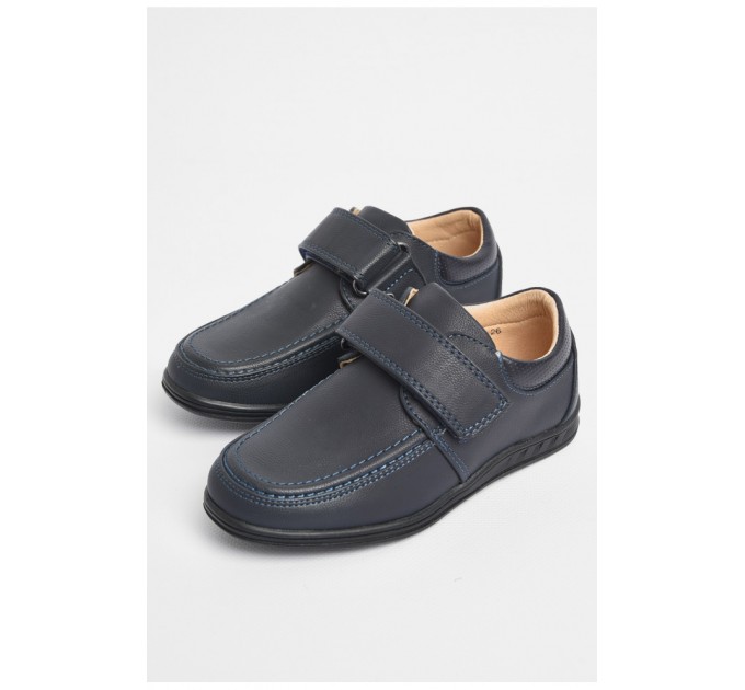 Туфлі дитячі для хлопчика темно-синього кольору 180376L