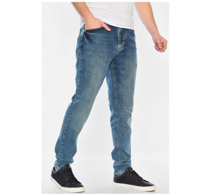 Джинси чоловічі синього кольору 180381L